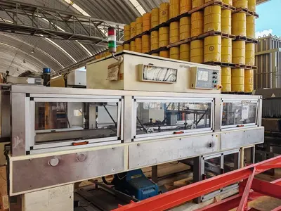 Complete Beverage Can Line with Sarcmi 20 Valve Can Filler / Comaco 4 Head Seamer