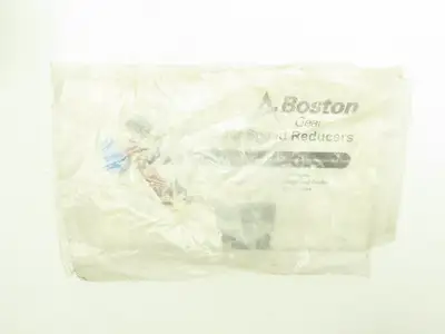 Boston Gear 718-20-H Worm Gearbox 20:1 Reducer 1Hp 88rpm Dual Shaft Output