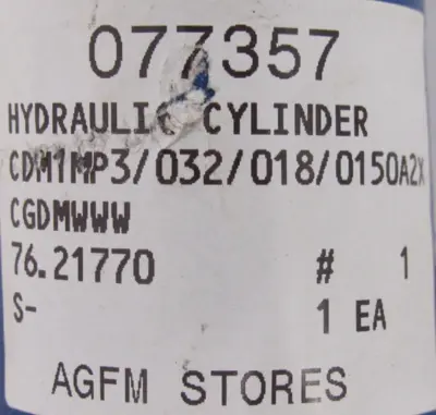 NEW REXROTH R407999236 HYDRAULIC CYLINDER CDM1MP3/032/018/0150A2X/CGDMWWW