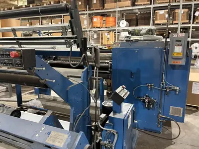 USED 63" DEACRO MODEL DA 653 SLITTER REWINDER 63" DEACRO MODEL DA 653 SLITTER REWINDER