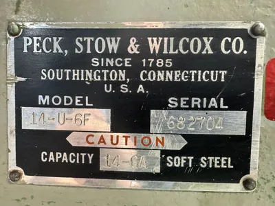 PEXTO 14-U-6F Mechanical Shear | RELCO MACHINERY (7)