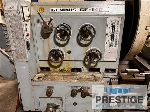 Used GEMINIS GE 1400 Engine Lathes New York US | Prestige Equipment #1082608