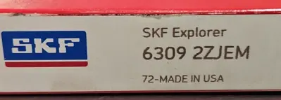 SKF 6309 2ZJEM Bearing Loc6F29
