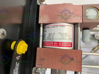 USED VARIAN VARIAN L & L4004-1L LOAD & LOCK 4" PROCESS COLUMN SYSTEM