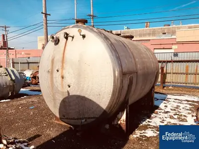 N/A 3500 Gal Stainless Steel Tank, Horizontal