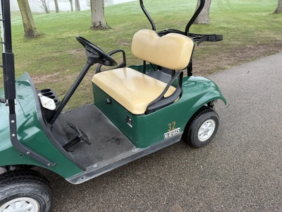 (1) 2017 E-Z-Go golf cart with a Kawasaki gas engine, model 625111G01, does not include Club canopy,...
