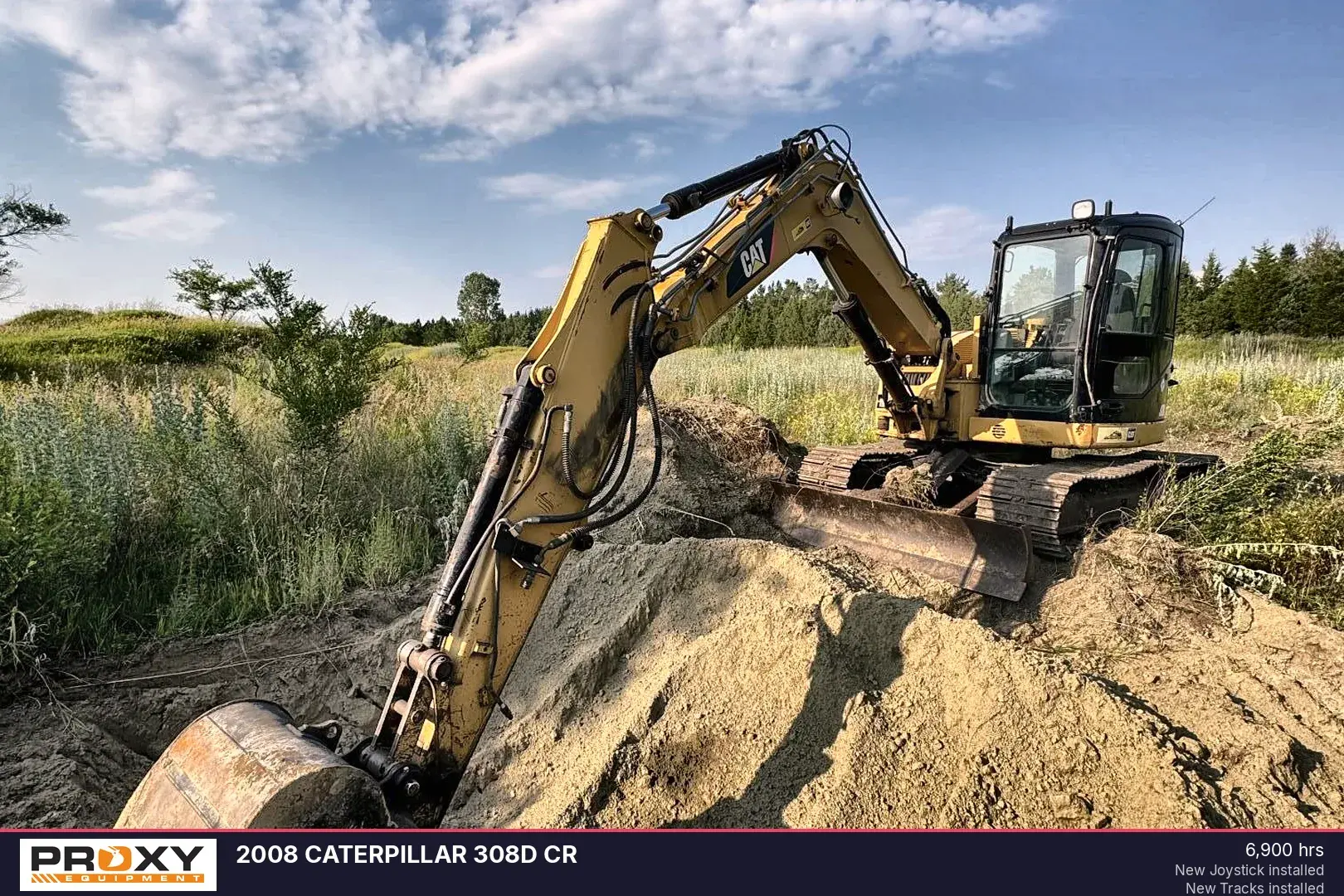 Used 2008 CATERPILLAR 308D CR Excavators North Dakota US | Proxy Equipment #1377977