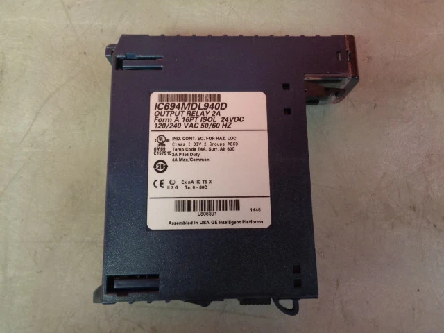 Used GE IC694MDL940D PLC Processors | BG Industrial Surplus #471824