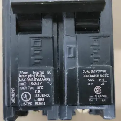 USED SIEMENS BQ2B030