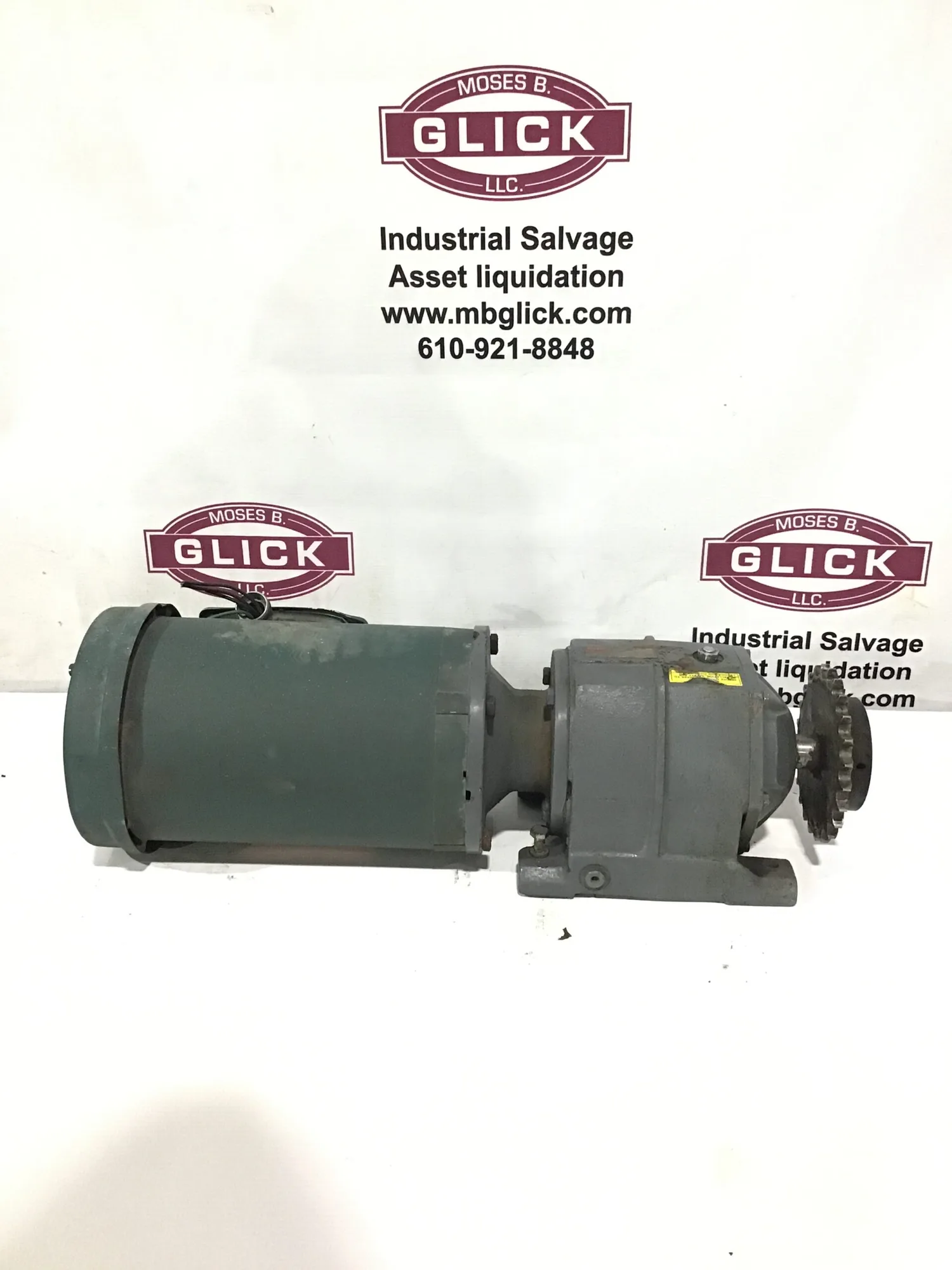 Reliance D14G02577-DA Duty Master AC Motor with Boston F622A-12.5-B7 Gear