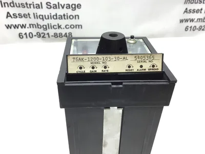 Partlow 76AK-1200-103-30-AL Temperature Controller Solid State 0-400F° Tp J