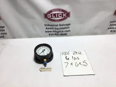 Ametek/M & G Division Diaphragm 316L USG Solfrunt Pressure Gauge 600 PSI