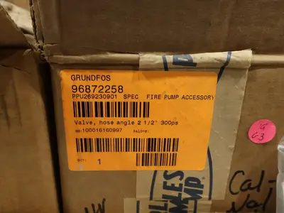 3 PALLETS OF ASSORTED VALVE REPLACEMENT PARTS