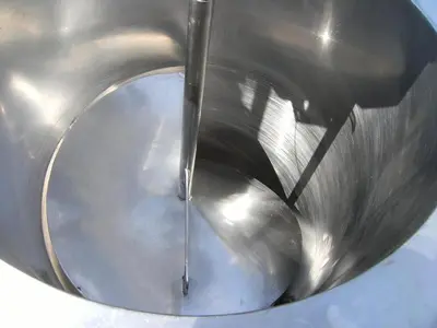 Tank, 17 Gallon, 316L Stainless Steel, Jacketed, Mix, 16-1/2" x 22" (2) #S740366