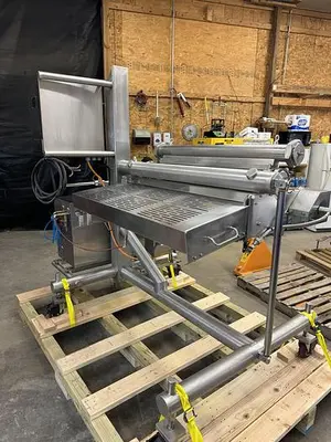 USED REISER VEMAG SCD WATER WHEEL SHREDDER CUTTER DEPOSITOR