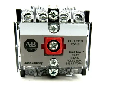 NEW ALLEN BRADLEY 700-P800A1 CONTROL RELAY SER E TYPE P 700P800A1