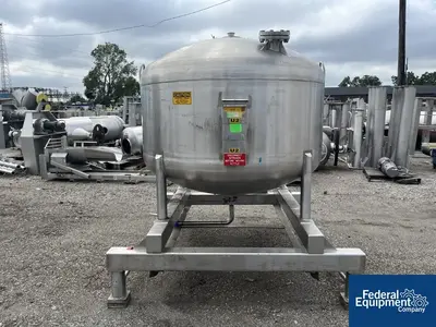 USED Cherry-Burrell 650 Gal Cherry Burrell Receiver Tank, 316 S/S, 20#