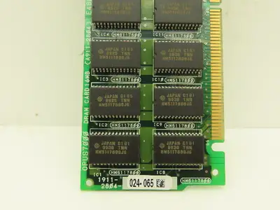 Okuma 1911-2804 Opus7000 DRAM Card 16MB Circuit Board