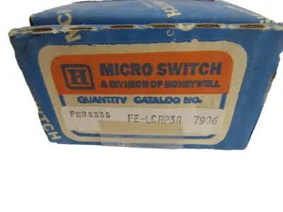 NEW HONEYWELL MICROSWITCH FE LCRP3A POWER SUPPLY CONTROL BASE