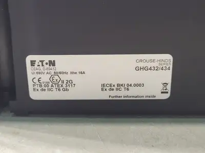 NEW CROUSE-HINDS GHG432 DRT01501