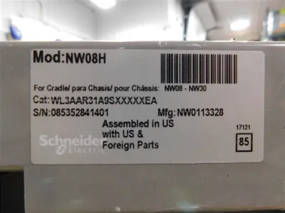 USED SQUARE D NW 08 N