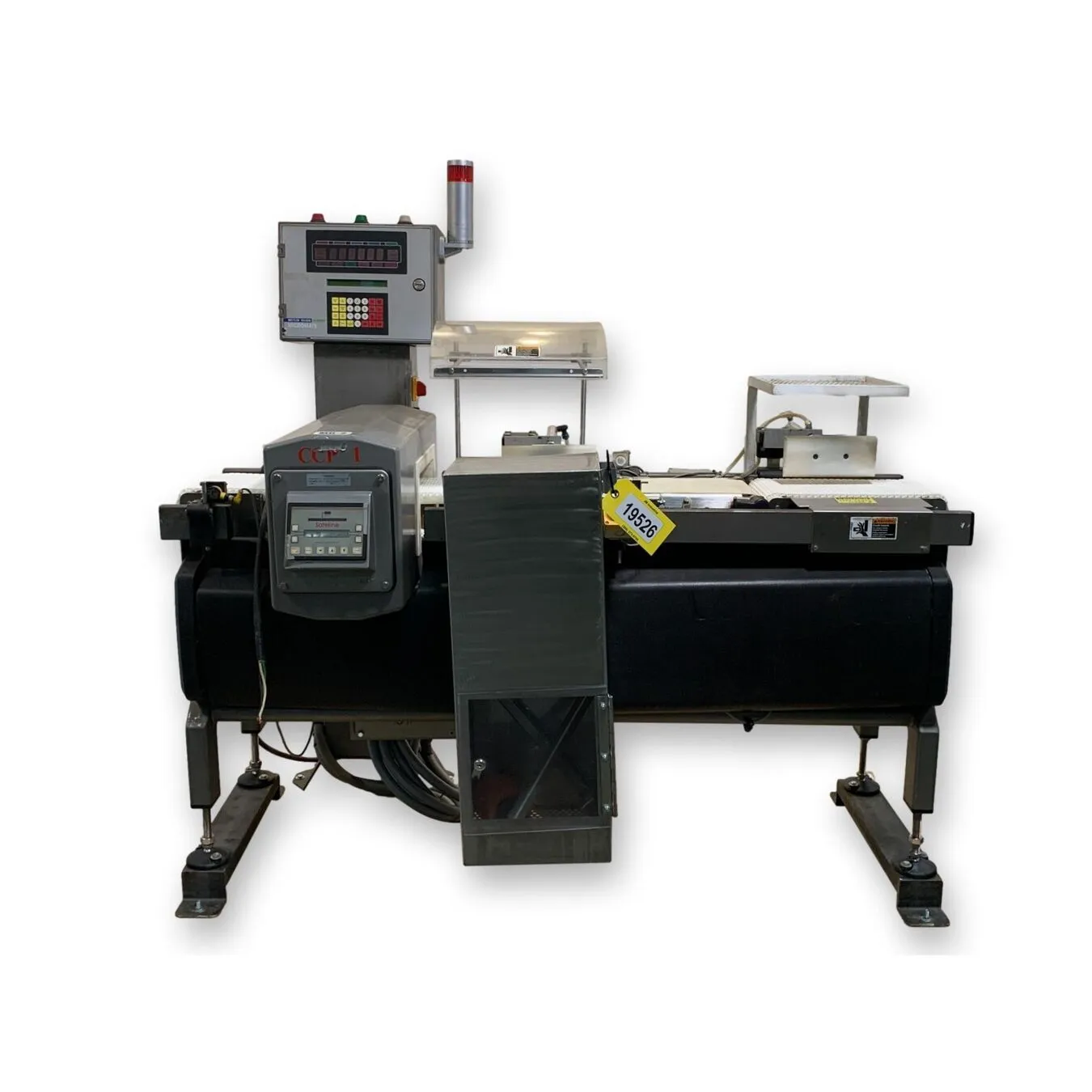 Used Mettler Toledo Hi-speed Checkweigher & Safeline Metal Detector Conveyor