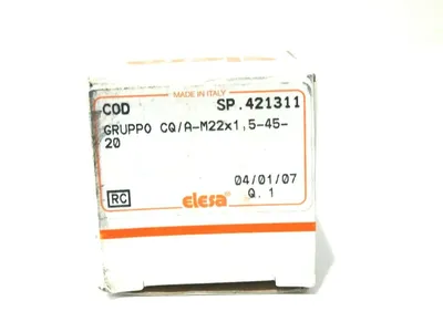 26 NEW ELESA CQ / A-M22X1,5-45-20 LEVER LATCH CQ AM22X154520