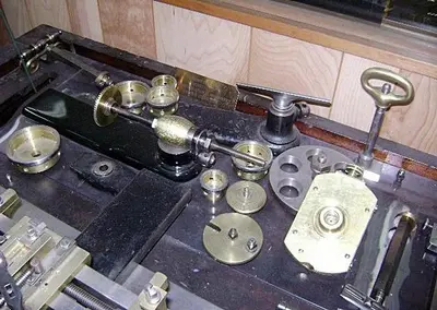 6947-385 Antique Holtzapffel Ornamental Turning Lathe, Circa 1860’s