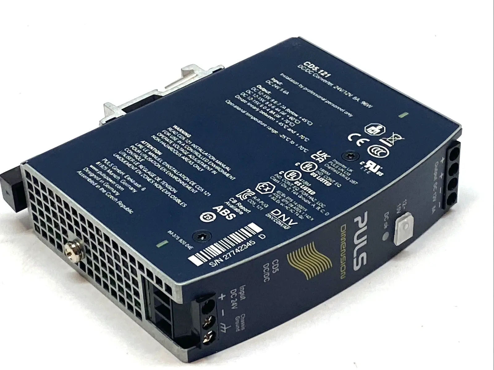 USED PULS DIMENSION DC/DC CONVERTER POWER SUPPLY 96W