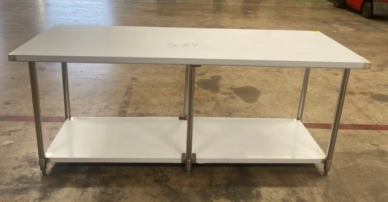 171-0163 7’ Stainless Steel Work Table