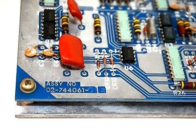 USED EMERSON 02-744061-01 PC BOARD 0274406101