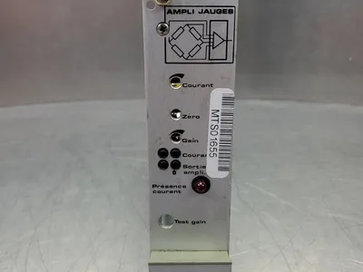 AMPLI JAUGES MTS01655 PLC CONTROL BOARD. 3E-5