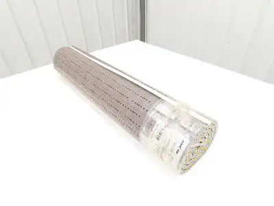 Rexnord HP7706-33 MatTop Perforated Top Plastic Conveyor Chain 33"W 10' Length
