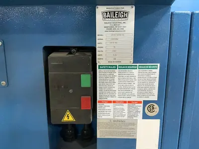 Used 2018 BAILEIGH INDUSTRIAL DDTM4840HD Dust Collectors Ohio US | HGR 24 #1352653
