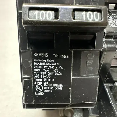 Used SIEMENS EQ8681 Miscellaneous Equipment (Electrical & Power) Ohio US | Surplus Asset Holdings #1235491
