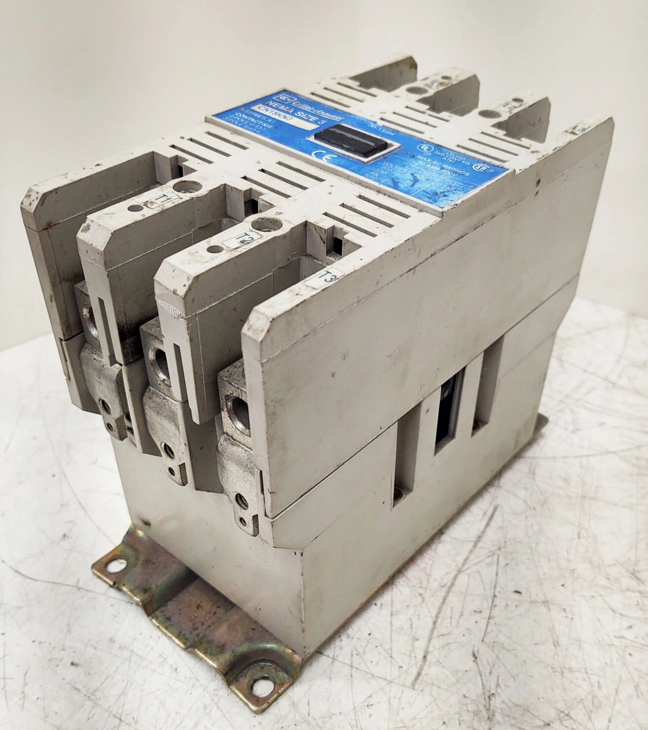 🔥 TESTED Cutler Hammer Contactor CN15KN3 90 Amps 600 V NEMA Size 3 120V Coil