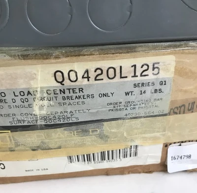 NEW SQUARE D Q0420L125