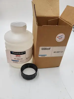 New | in-Stock WILLETT VIDEOJET 201-0001-921 WILLETT WASH SOLVENT 500ML **SEALED NEW** Ink Jet Coders & Printers | ND Industrial Surplus #1216841