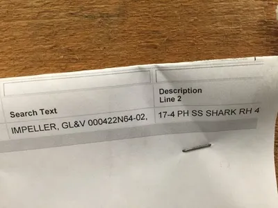 USED GL&V Shark 17-4PH