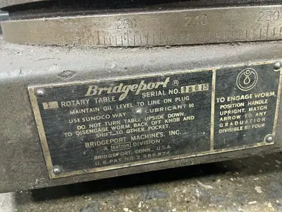 Used BRIDGEPORT 1 Tooling & Accessories (Other) Ohio US | HGR 24 #1541547