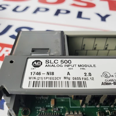 Used Allen-Bradley 1746-NI8 PLC Input & Output California US | American Industrial Supply Co. #1445099