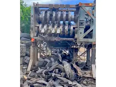 USED BARCLAY PRIMARY BARCLAY PRIMARY 4.9 TIRE SHREDDER