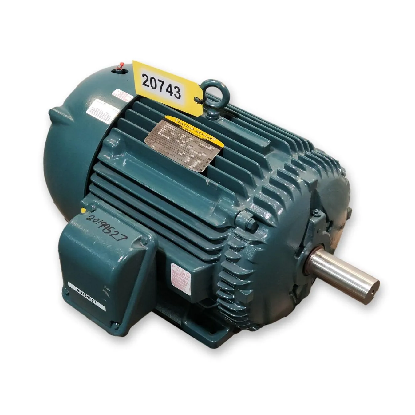 Unused 30HP Baldor Severe Duty Motor 460 Volt 326T Frame TEFC Enclosed 1180 RPM