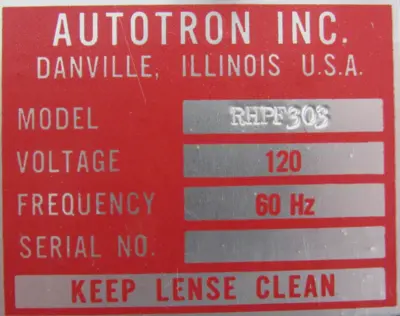 NEW AUTOTRON RHPF303 PROXIMITY SENSOR