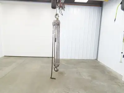 Yale C85 6 Ton 12000Lb Manual Roller Chain Hand Lever Ratchet Hoist 6' Lift