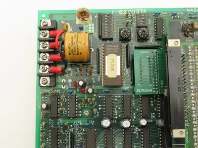 Mitsubishi Mazak I-829037A Printed Circuit Control Sequencer Board Assembly