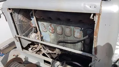 USED NATIONAL JWS-165L TRIPLEX WELL SERVICING REVERSING MUD PUMP TRAILER
