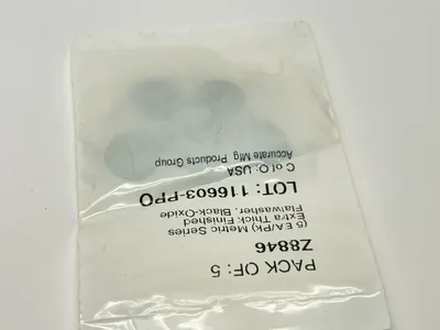 Z8846 | Accurate Mfg  Metric Series Extra Thick Finished Flatwasher PACK OF 5 - New