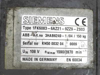 USED ABB 3HAB6249-1
