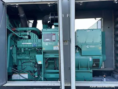 Used Cummins 750 kW Diesel Generator – DQFAA, Tier 2, 480V Capable, UL2085 Tank, Passed Load Test